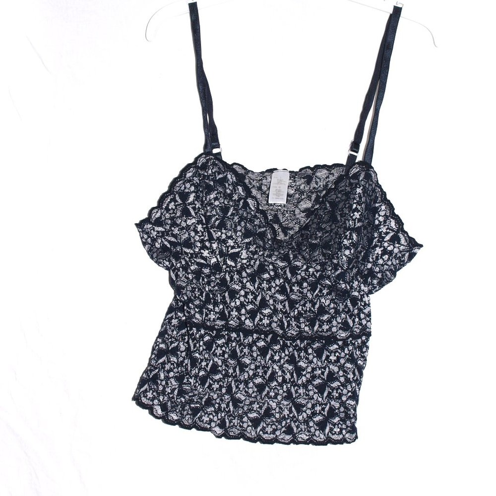 Gilligan & O'Malley Garter Belt With Matching Top  Size Large.